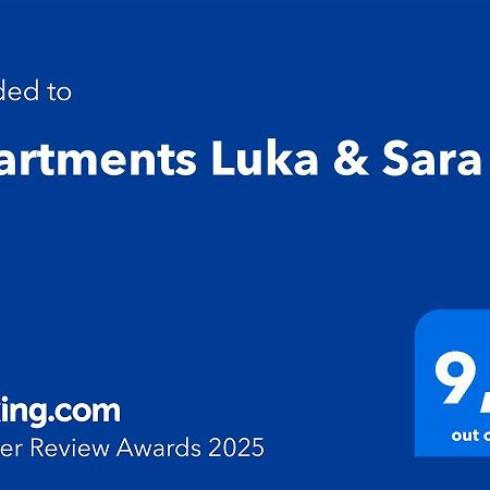 Apartments Luka & Sara Zadar Zewnętrze zdjęcie